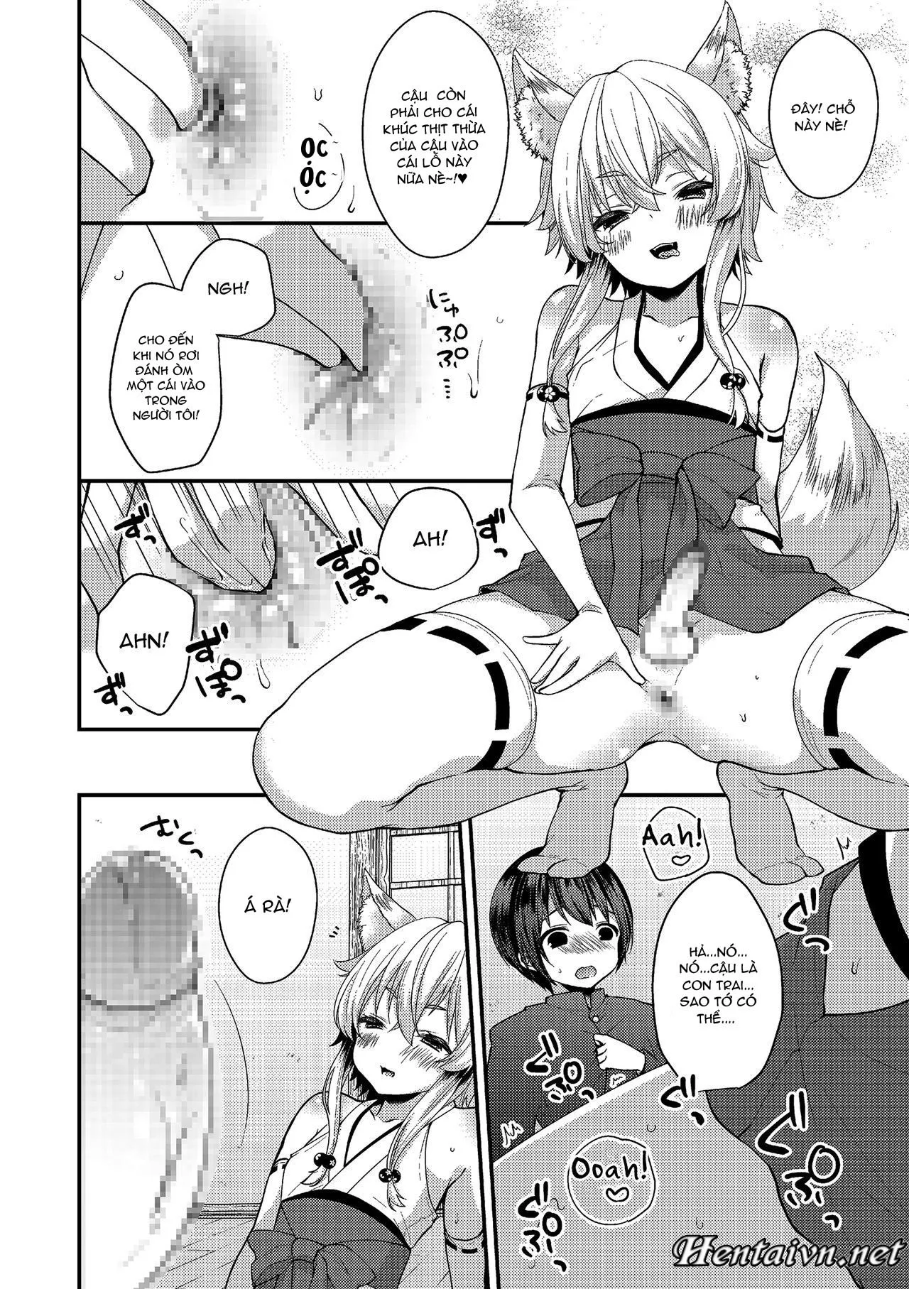 HentaiVN.net - Ảnh 9 - Okitsune-sama ni Yokubari Kigan - Chap 1