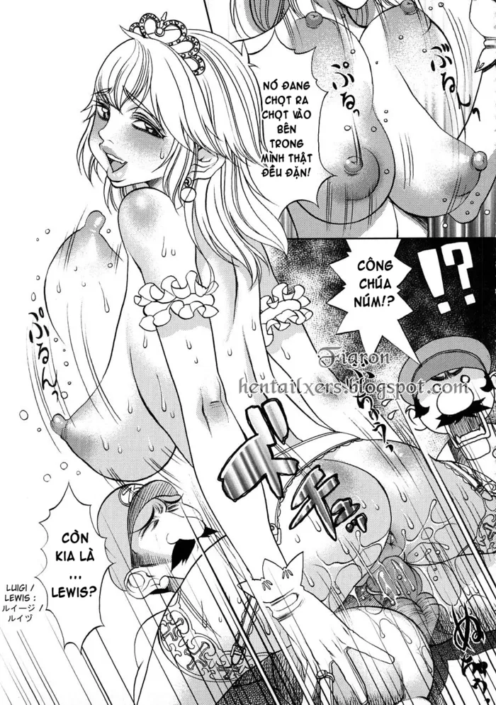 HentaiVN.net - Ảnh 8 - Super Marao Brothers - Chap 1