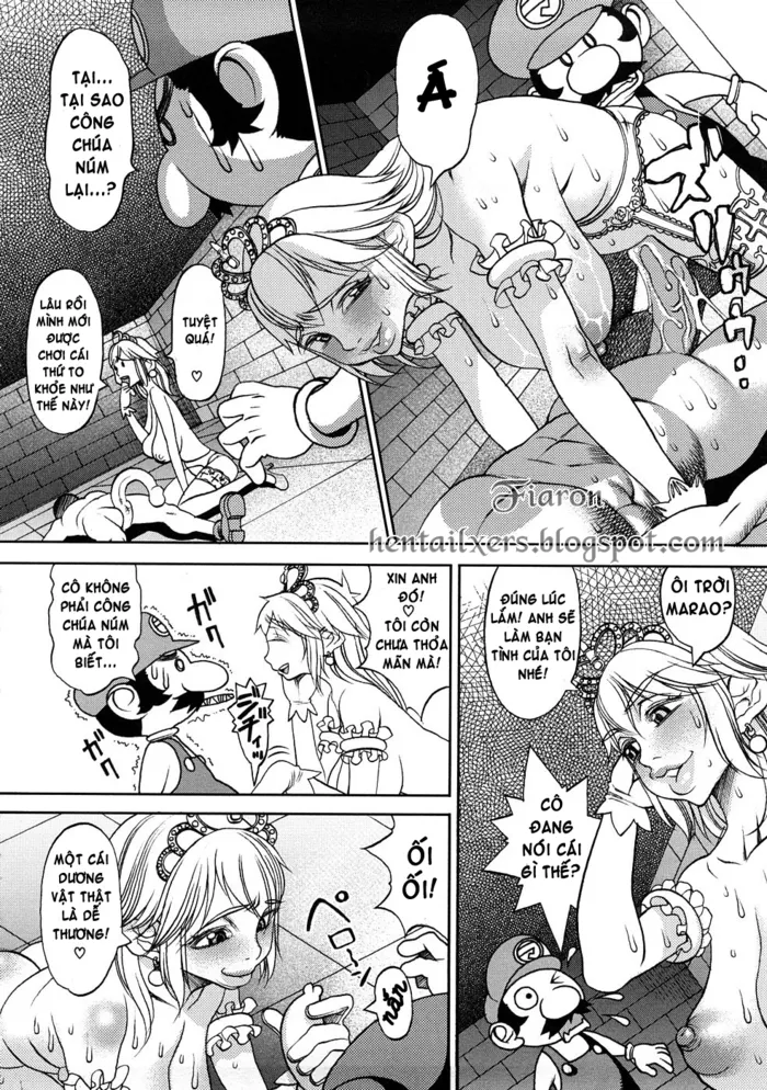 HentaiVN.net - Ảnh 9 - Super Marao Brothers - Chap 1
