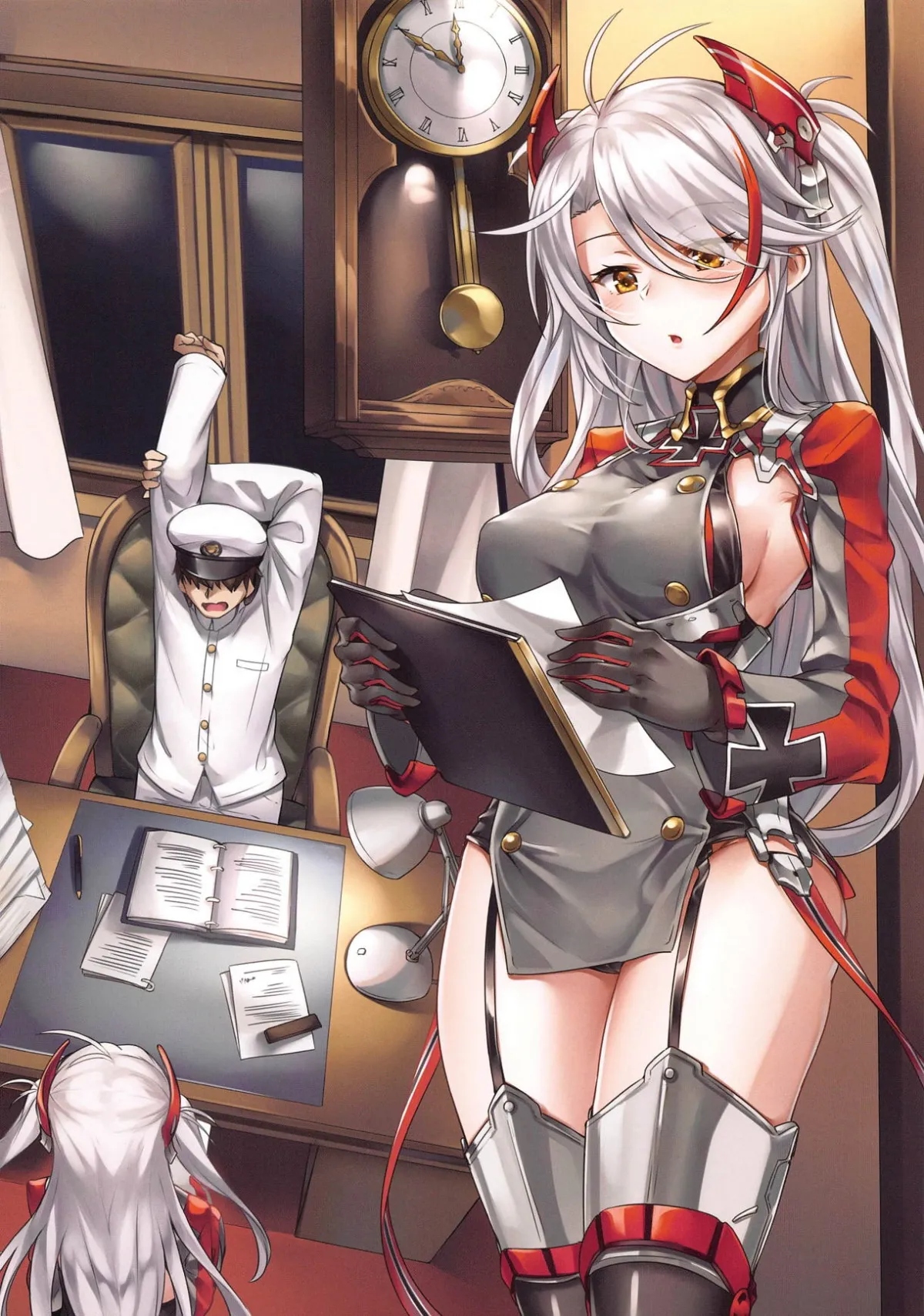 HentaiVN.net - Ảnh 3 - Hishokan Prinz Eugen to Sugosu Seikatsu (Azur Lane) [秘書艦プリンツオイゲンと過ごす性活 (アズールレーン)] - Chap 1
