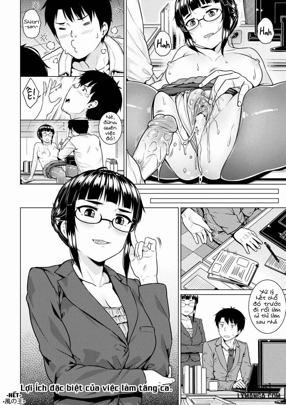 HentaiVN.net - Ảnh 16 - Special Overtime Benefits - Chap 1