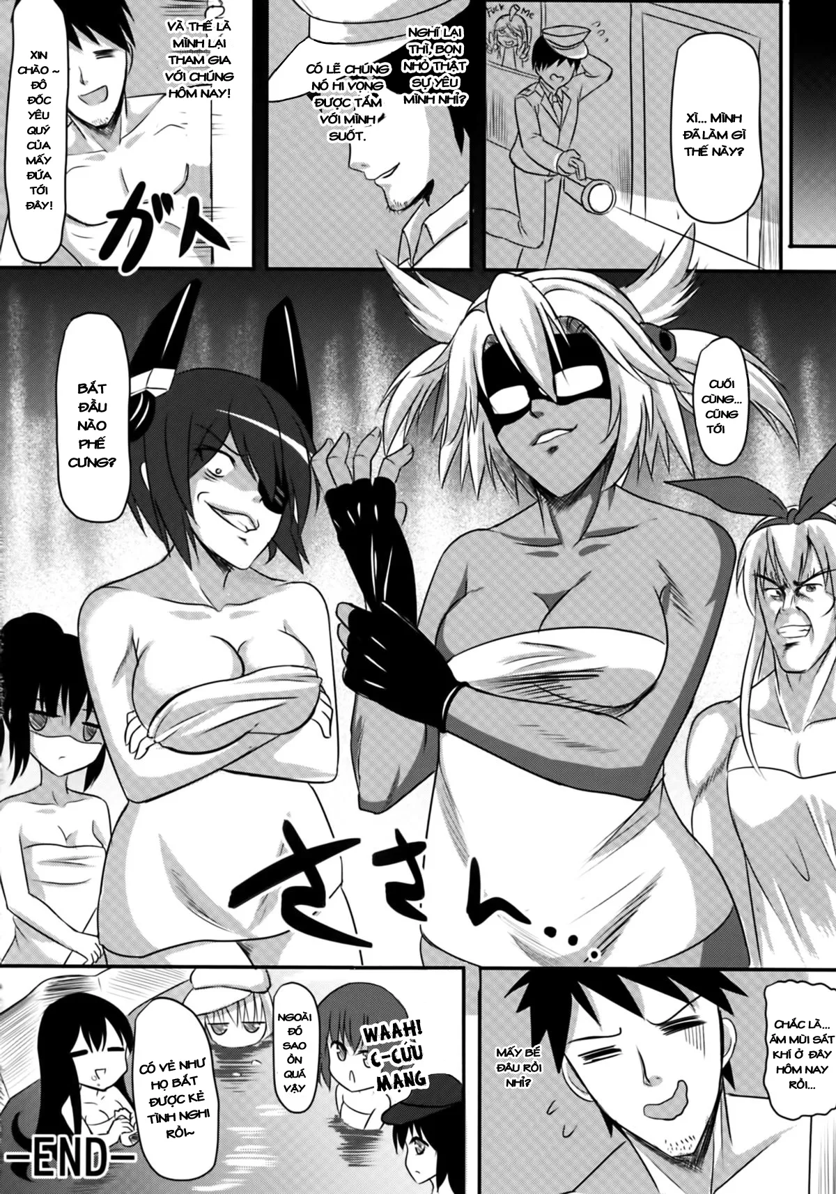 HentaiVN.net - Ảnh 19 - Dai Roku Kuchiku Onsen Yokujou (Kancolle) [第六駆逐温泉欲場] - Chap 1