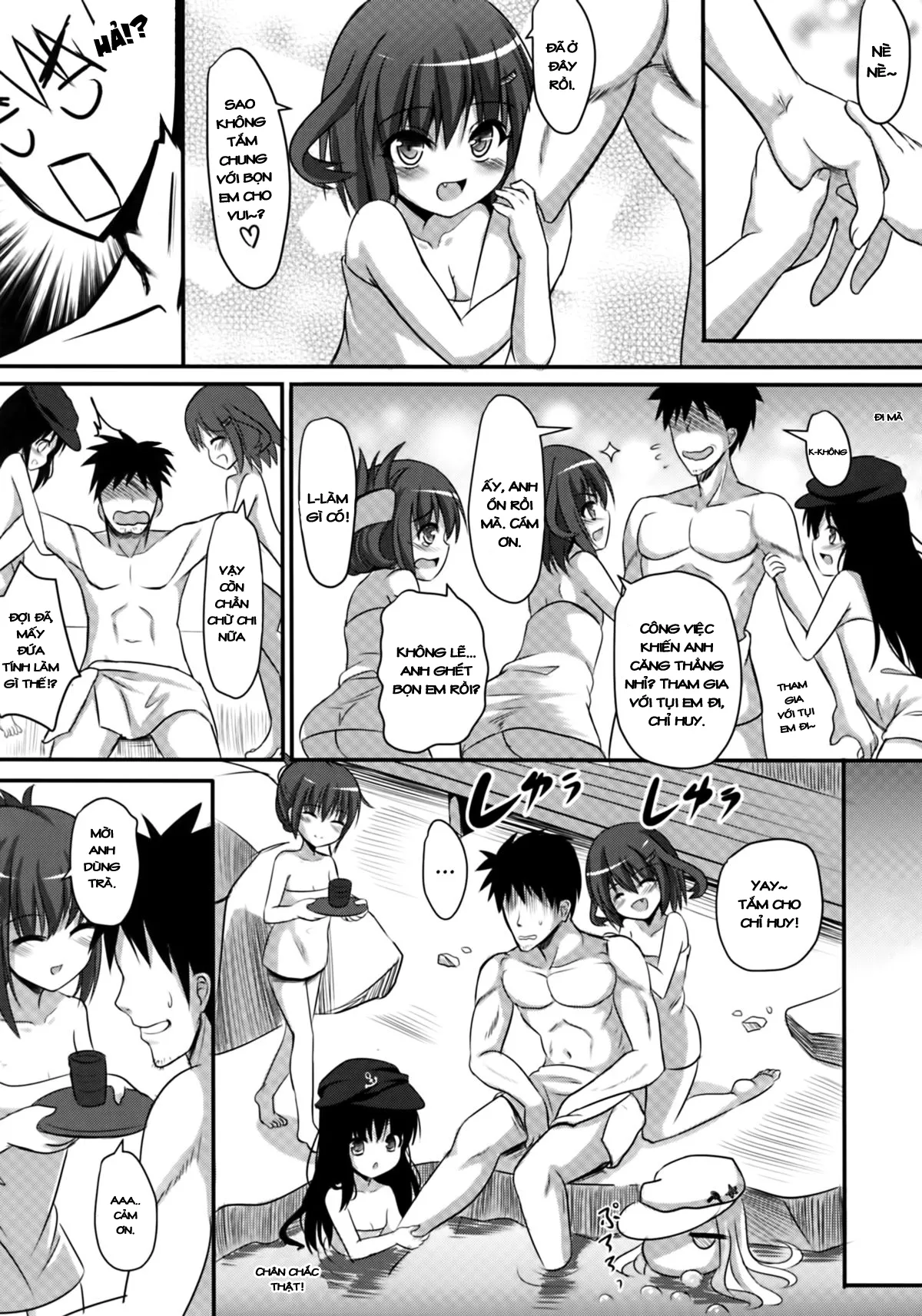 HentaiVN.net - Ảnh 7 - Dai Roku Kuchiku Onsen Yokujou (Kancolle) [第六駆逐温泉欲場] - Chap 1