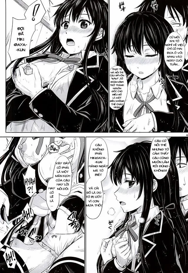 HentaiVN.net - Ảnh 4 - Sanrenkyuu Wa Asa Made Nama Yukinon. (Yahari Ore No Seishun Love Come Wa Machigatteiru) - Chap 1