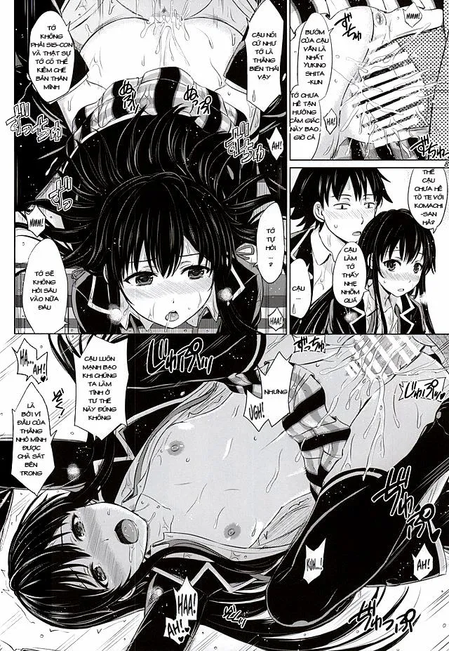 HentaiVN.net - Ảnh 8 - Sanrenkyuu Wa Asa Made Nama Yukinon. (Yahari Ore No Seishun Love Come Wa Machigatteiru) - Chap 1