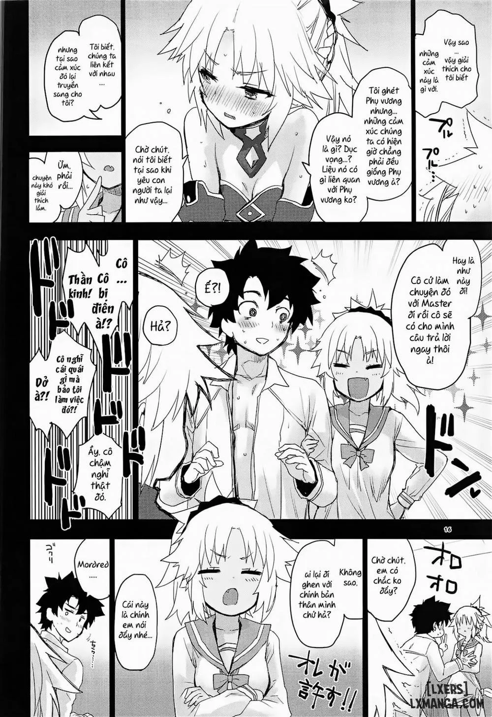 HentaiVN.net - Ảnh 16 - With My Honey Knight - Chap 1