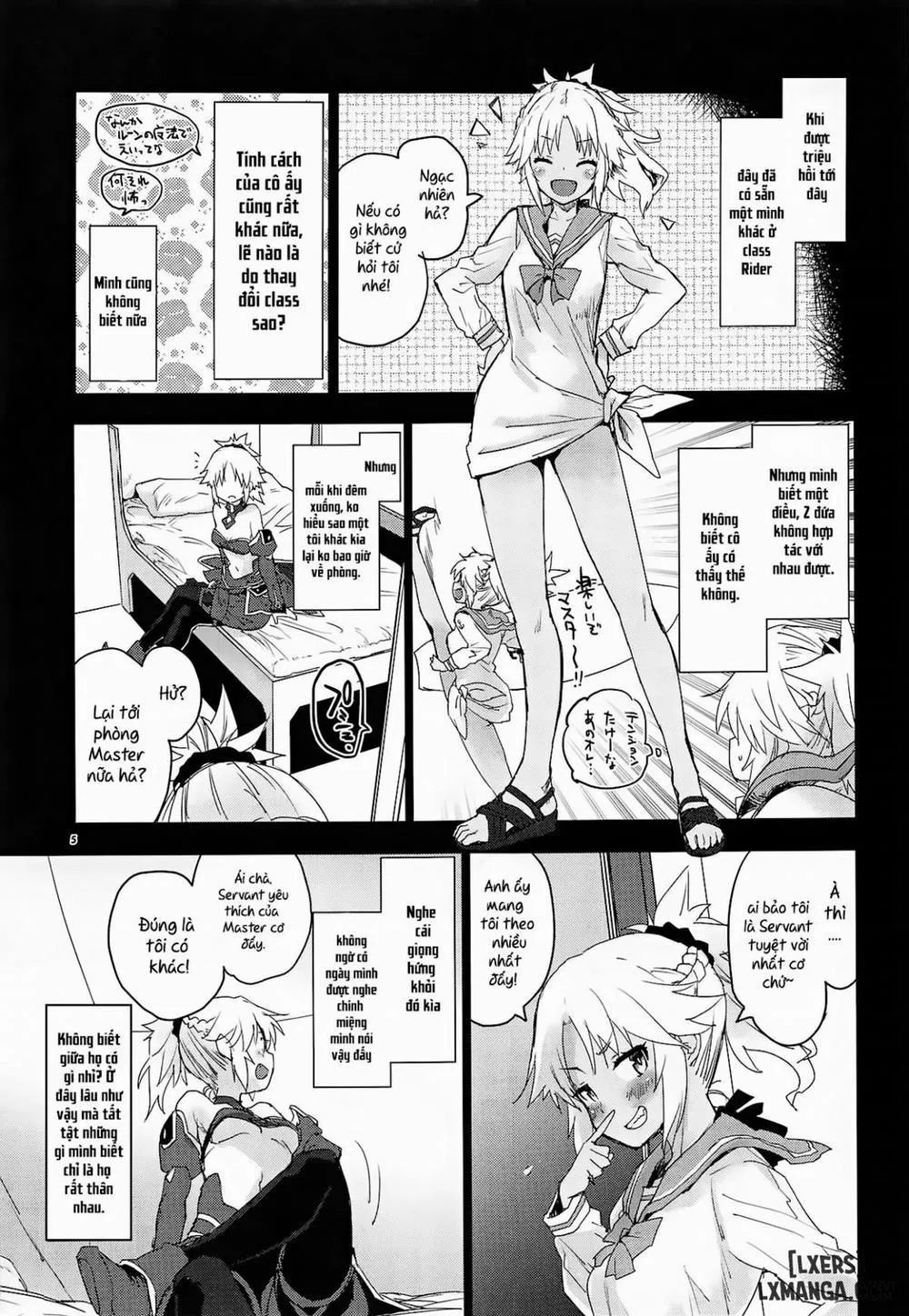 HentaiVN.net - Ảnh 5 - With My Honey Knight - Chap 1