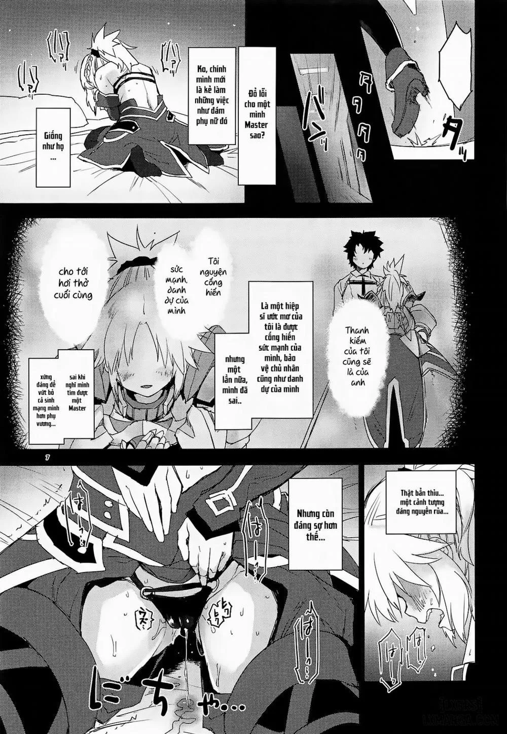HentaiVN.net - Ảnh 7 - With My Honey Knight - Chap 1