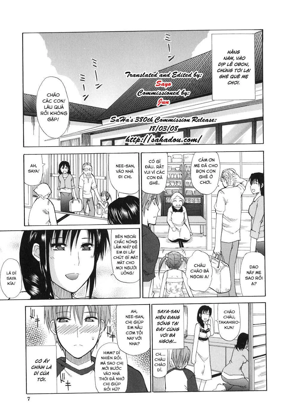 HentaiVN.net - Ảnh 8 - Bạn Gái Của Tôi Là Dì Tôi! - Chap 1