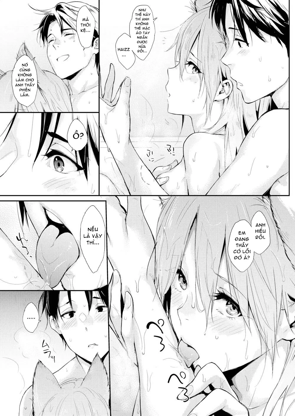 HentaiVN.net - Ảnh 10 - Bé Mèo Và Tôi! [Cat & I] - Chap 1