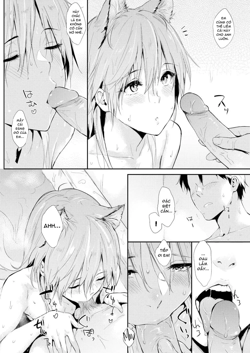 HentaiVN.net - Ảnh 11 - Bé Mèo Và Tôi! [Cat & I] - Chap 1