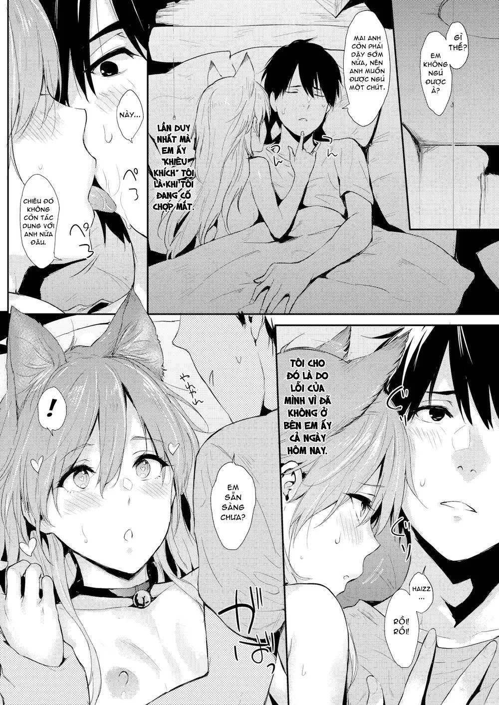 HentaiVN.net - Ảnh 13 - Bé Mèo Và Tôi! [Cat & I] - Chap 1