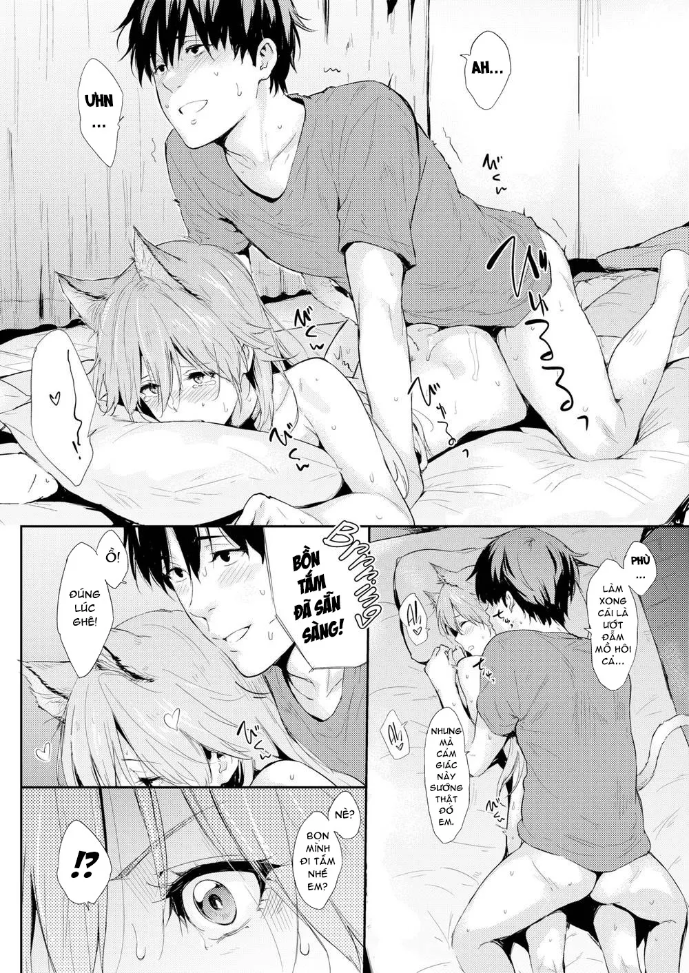 HentaiVN.net - Ảnh 7 - Bé Mèo Và Tôi! [Cat & I] - Chap 1