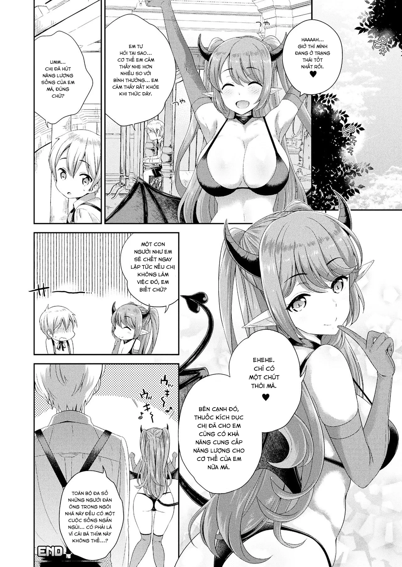 HentaiVN.net - Ảnh 21 - Succubus Onee-san to Inmon Keiyaku [サキュバスお姉さんと淫紋契約] - Chap 1