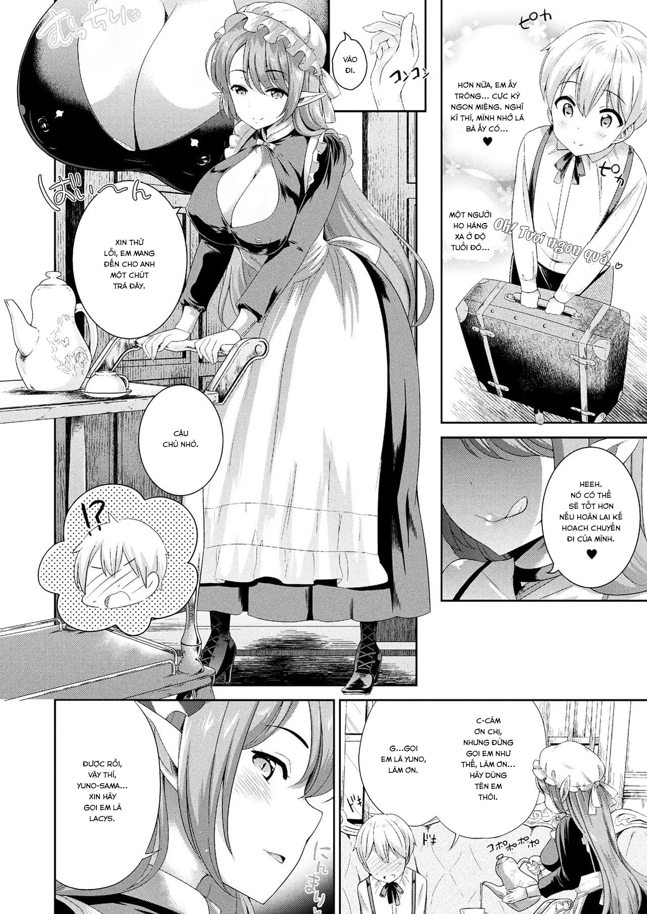 HentaiVN.net - Ảnh 3 - Succubus Onee-san to Inmon Keiyaku [サキュバスお姉さんと淫紋契約] - Chap 1
