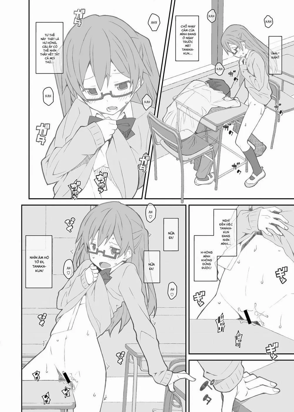HentaiVN.net - Ảnh 10 - TYPE-43 (Tanaka-kun wa Itsumo Kedaruge) - Chap 1