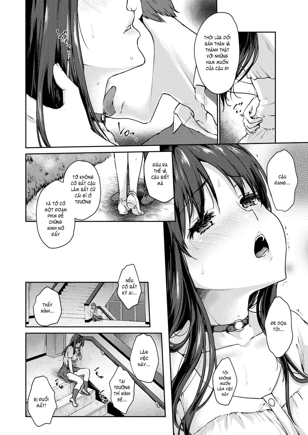 HentaiVN.net - Ảnh 8 - Transparent Heart [Comic Shitsurakuten 2017-10] - Chap 1