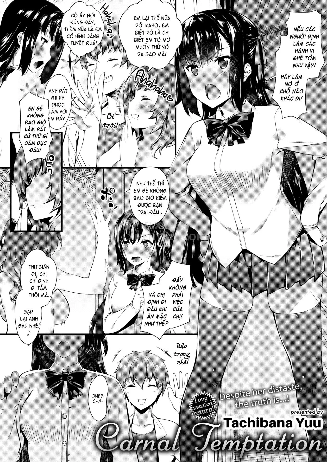 HentaiVN.net - Ảnh 8 - Carnal Temptation - Chap 1