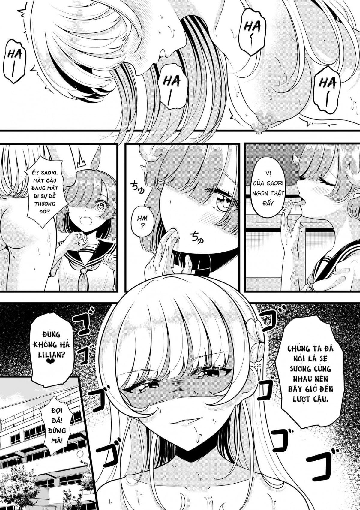 HentaiVN.net - Ảnh 16 - Lilith's Troubles - Saori's Troubles - Chap 1