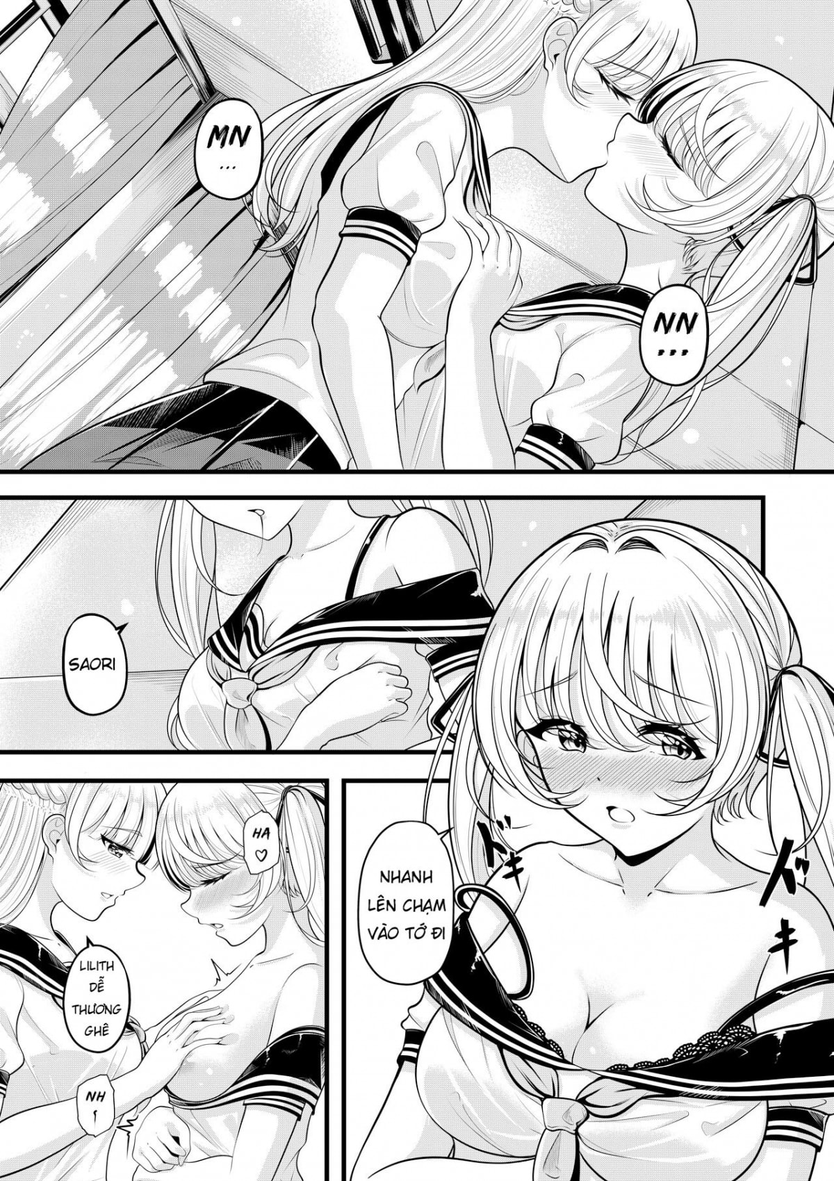 HentaiVN.net - Ảnh 4 - Lilith's Troubles - Saori's Troubles - Chap 1