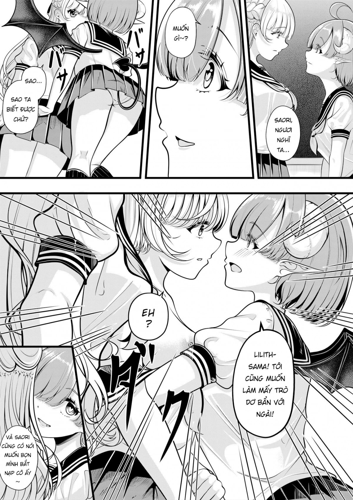 HentaiVN.net - Ảnh 6 - Lilith's Troubles - Saori's Troubles - Chap 1