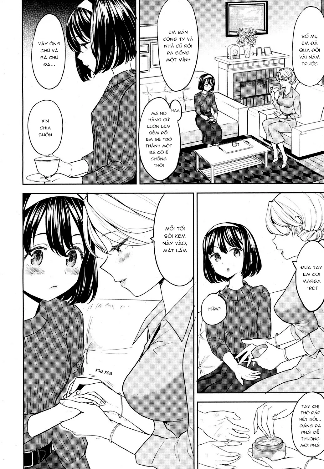HentaiVN.net - Ảnh 10 - Tsuzureori [Tấm Thảm; Tapestry] - Chap 1