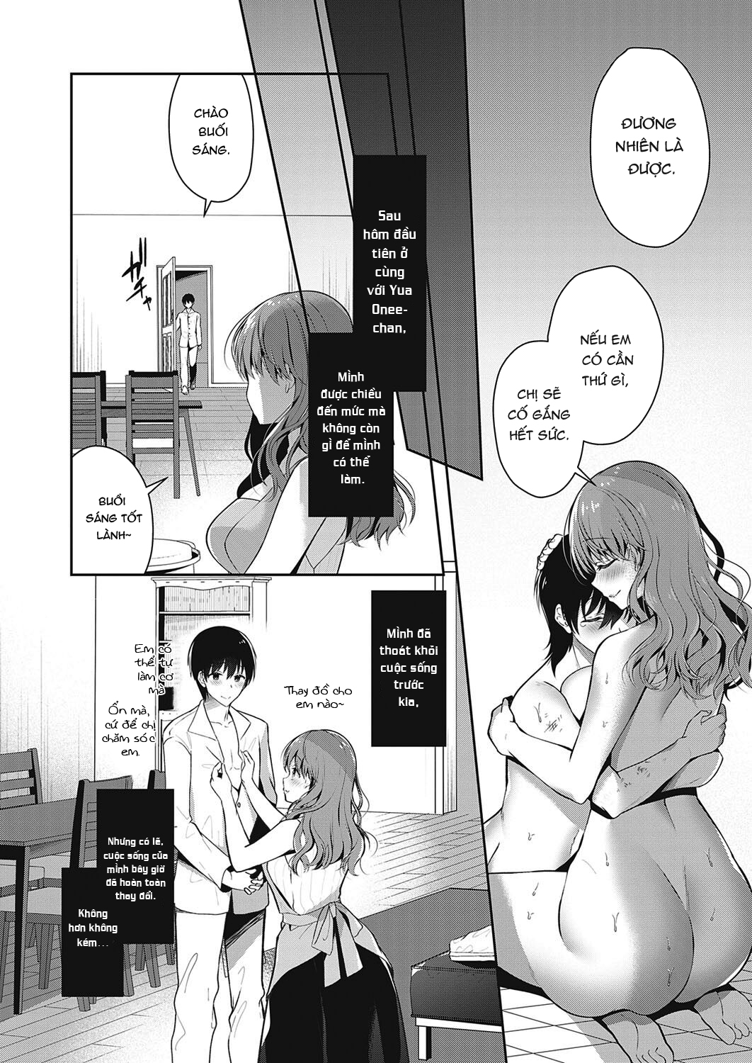 HentaiVN.net - Ảnh 24 - ❤ Cuộc sống khi được Onee-chan dâm đãng chăm sóc nhiệt tình. [Onee-chan no Shiawase Amayakashi Keikaku] - Chap 1
