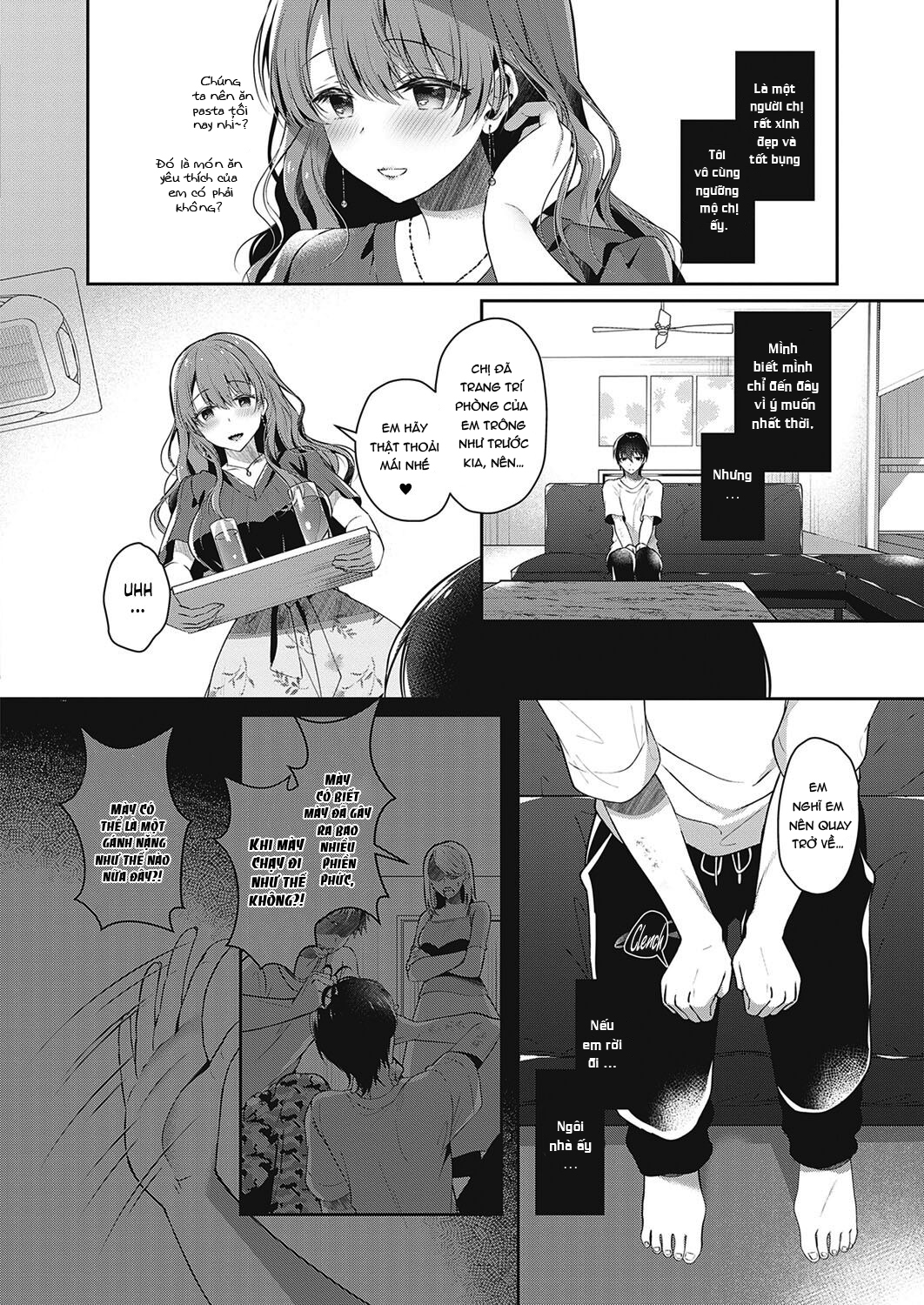 HentaiVN.net - Ảnh 5 - ❤ Cuộc sống khi được Onee-chan dâm đãng chăm sóc nhiệt tình. [Onee-chan no Shiawase Amayakashi Keikaku] - Chap 1