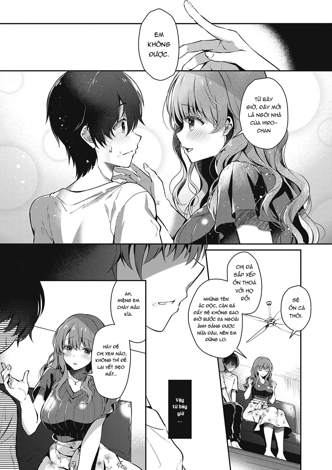 HentaiVN.net - Ảnh 6 - ❤ Cuộc sống khi được Onee-chan dâm đãng chăm sóc nhiệt tình. [Onee-chan no Shiawase Amayakashi Keikaku] - Chap 1