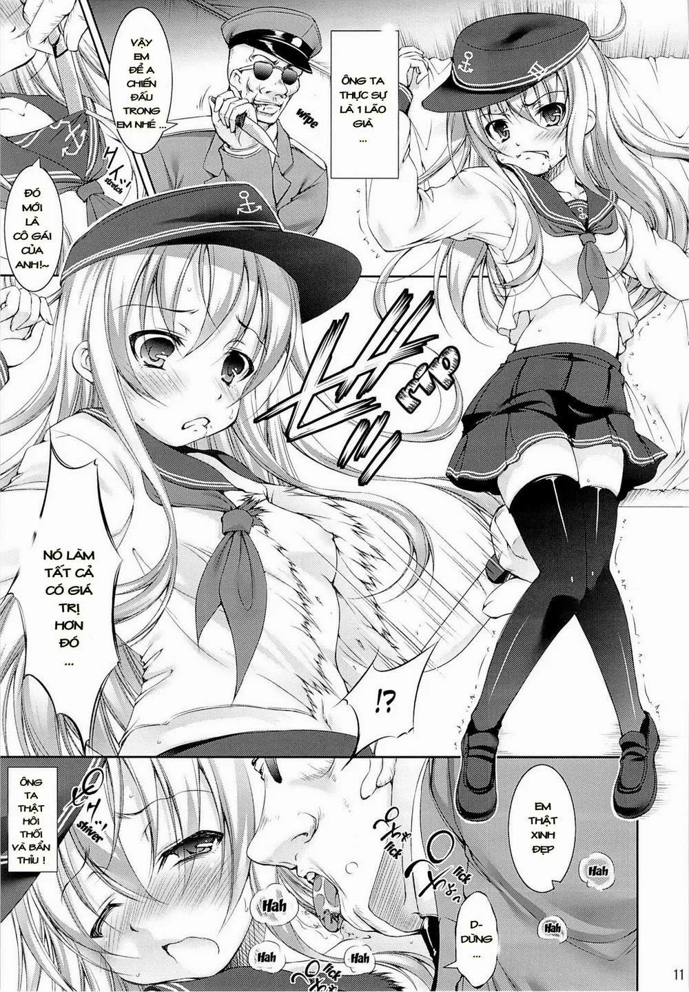 HentaiVN.net - Ảnh 12 - Harasho!! (Kantai Collection) - Chap 1