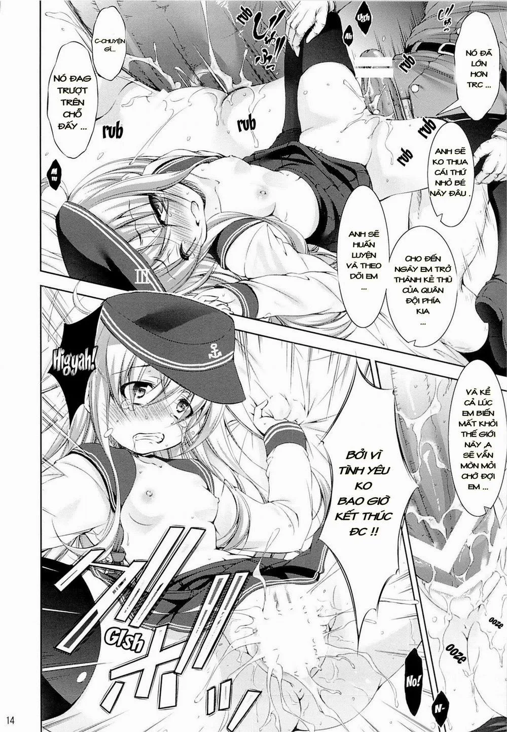 HentaiVN.net - Ảnh 15 - Harasho!! (Kantai Collection) - Chap 1