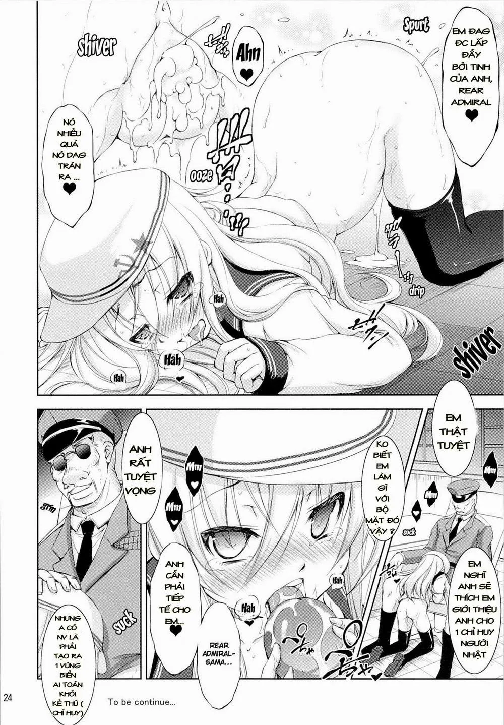 HentaiVN.net - Ảnh 25 - Harasho!! (Kantai Collection) - Chap 1