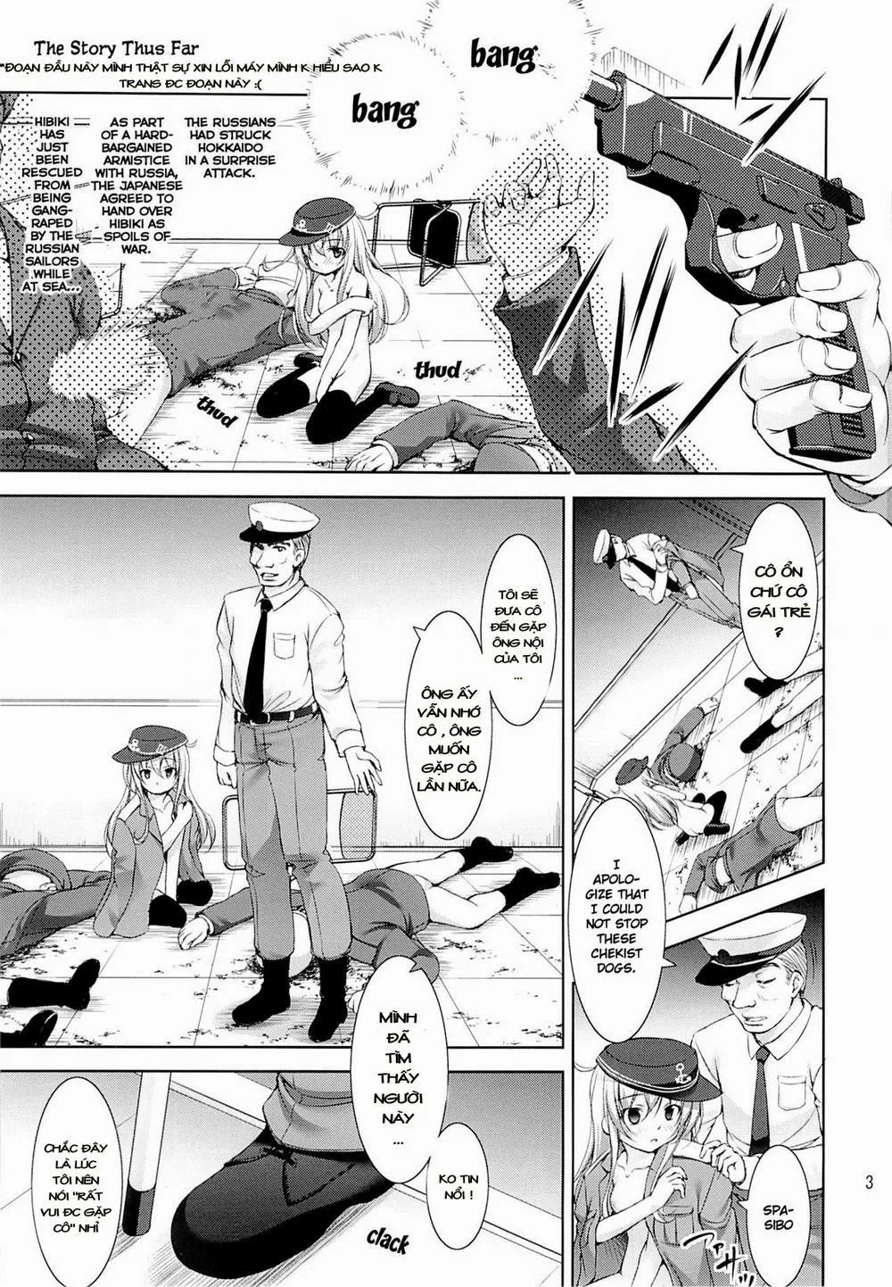 HentaiVN.net - Ảnh 4 - Harasho!! (Kantai Collection) - Chap 1