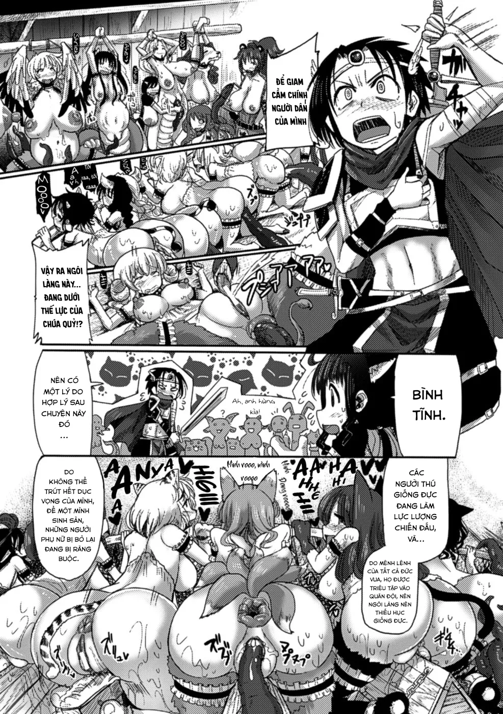 HentaiVN.net - Ảnh 6 - Beastman Village Breeding Business - Chap 1