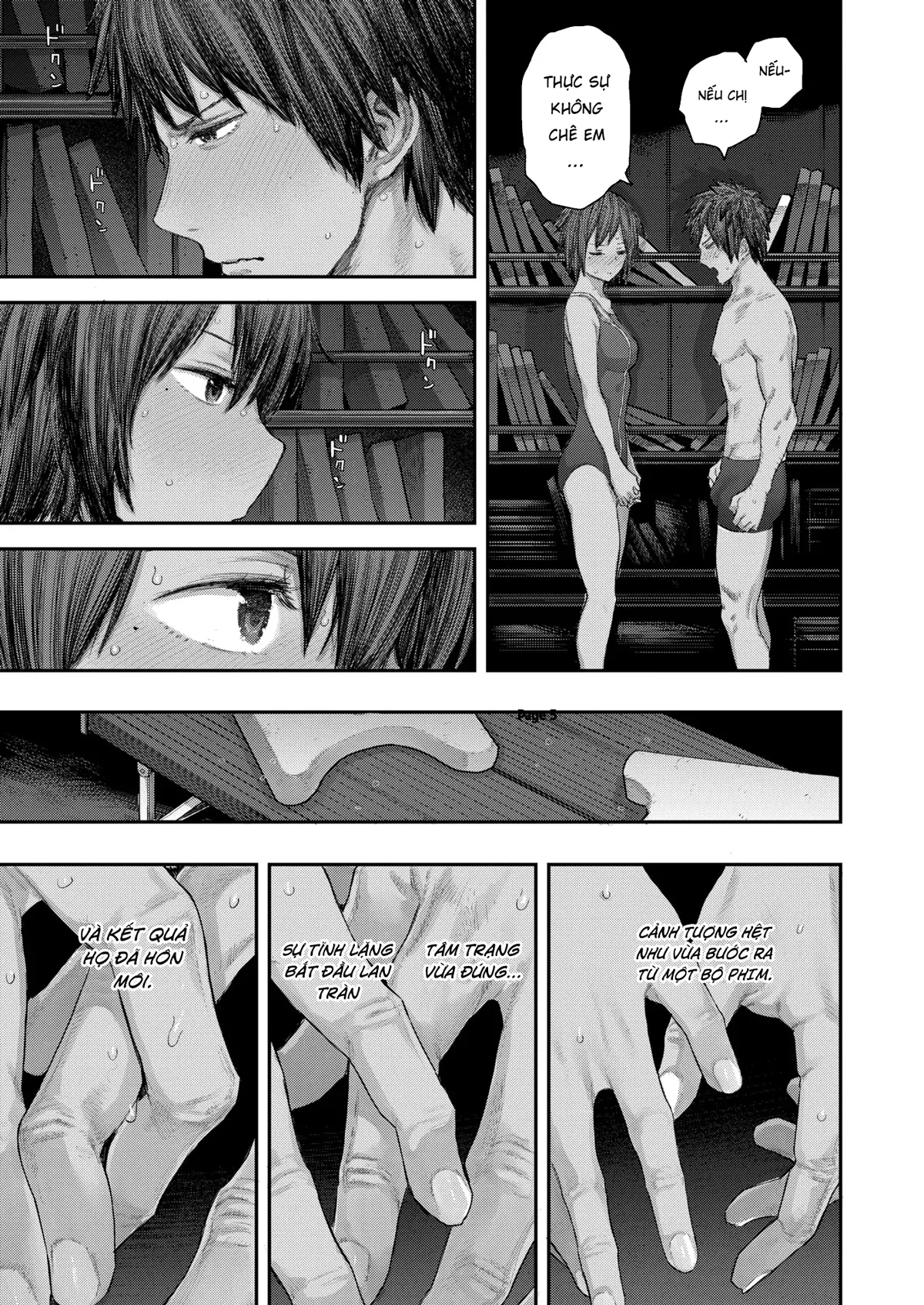 HentaiVN.net - Ảnh 6 - Tình đầu bên hồ bơi - Chap 1