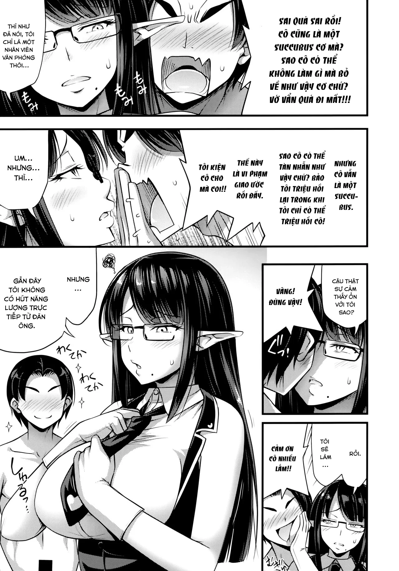 HentaiVN.net - Ảnh 6 - Xin hãy triệu hồi một succubus chuyên nghiệp [Sennin no Succubus o Oyobi Kudasai] - Chap 1