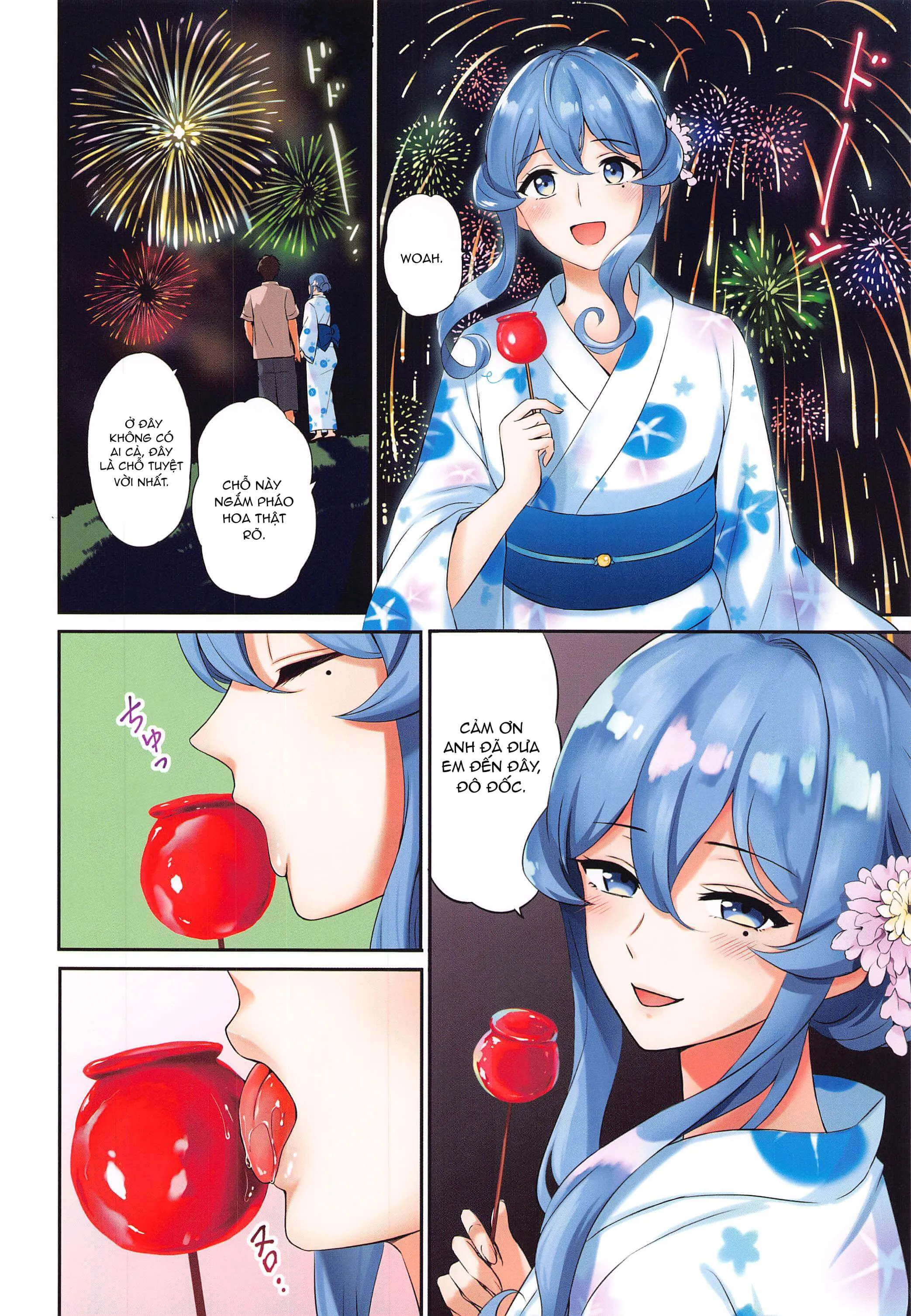 HentaiVN.net - Ảnh 4 - Lễ Hội Pháo Hoa Cùng Gotland (Kantai Collection -KanColle-) [ゴトちゃんと打ち上げ花火 (艦隊これくしょん -艦これ-)] - Chap 1