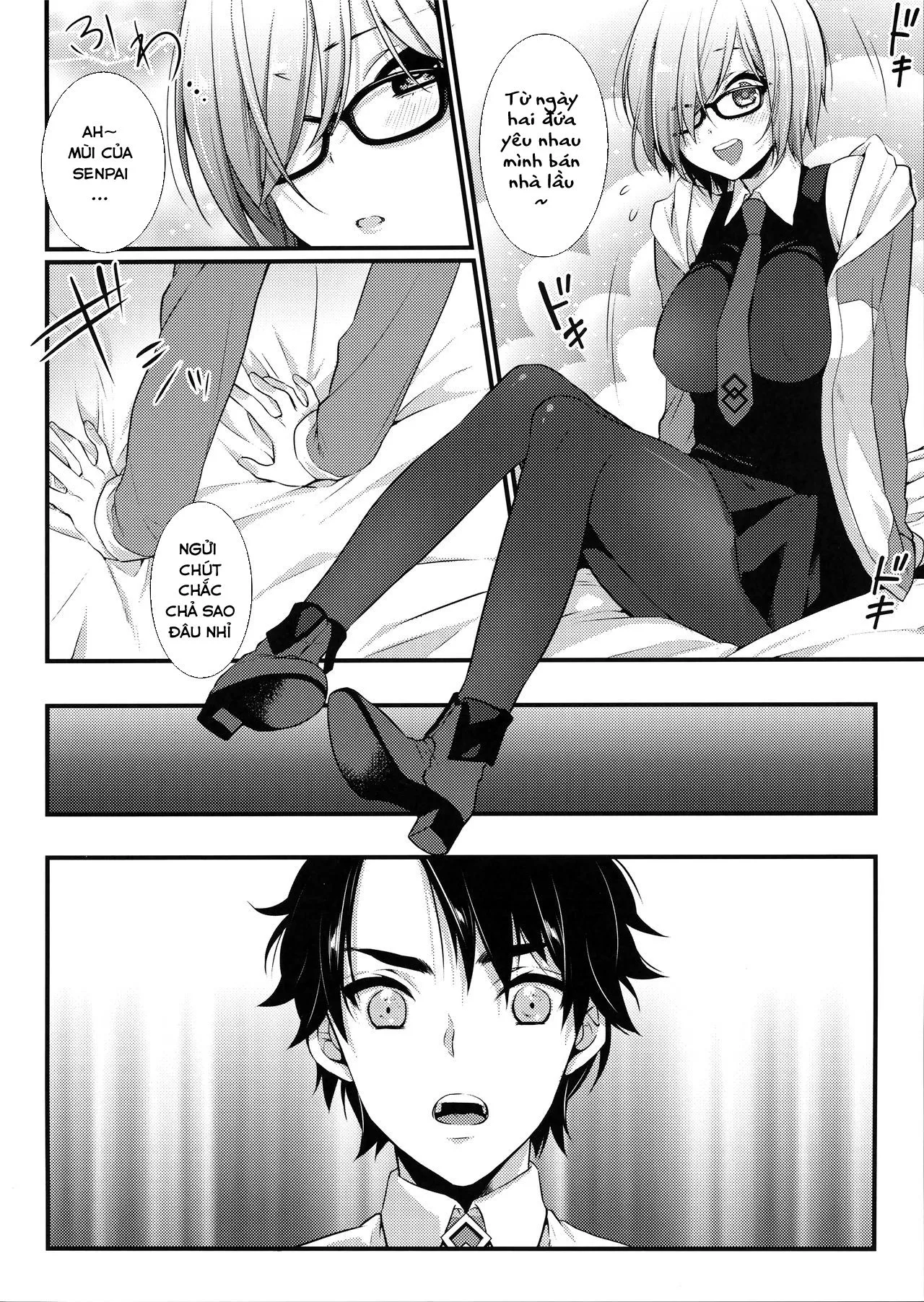 HentaiVN.net - Ảnh 4 - Ore no Heya de Mashu ga Neteta kara Muchakucha ni Shite mita (Fate/Grand Order) [I found Mash sleeping in my room so I fucked her silly] - Chap 1