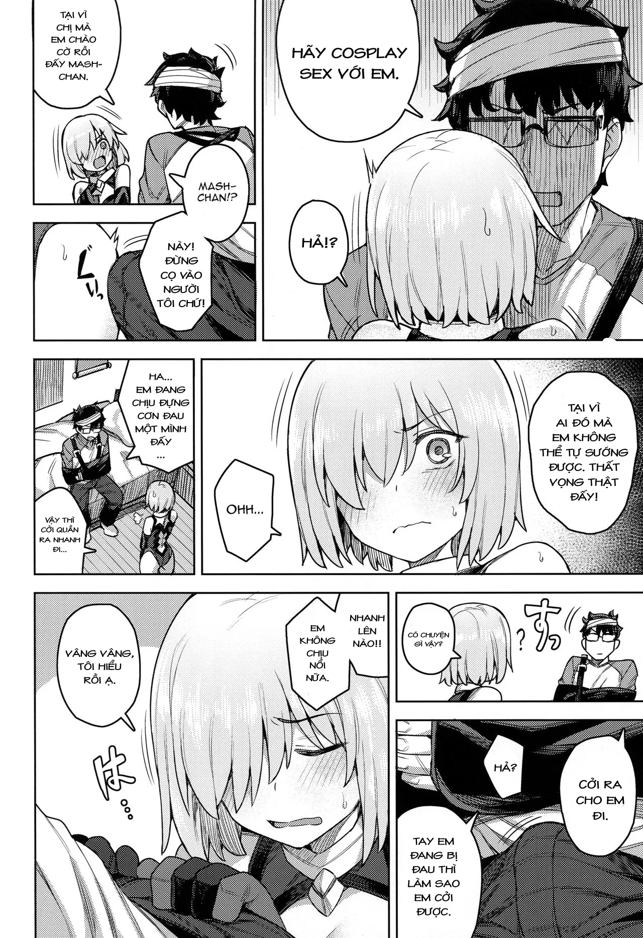 HentaiVN.net - Ảnh 8 - Cosplay Kanojo #Mash (Fate/Grand Order) - Chap 1
