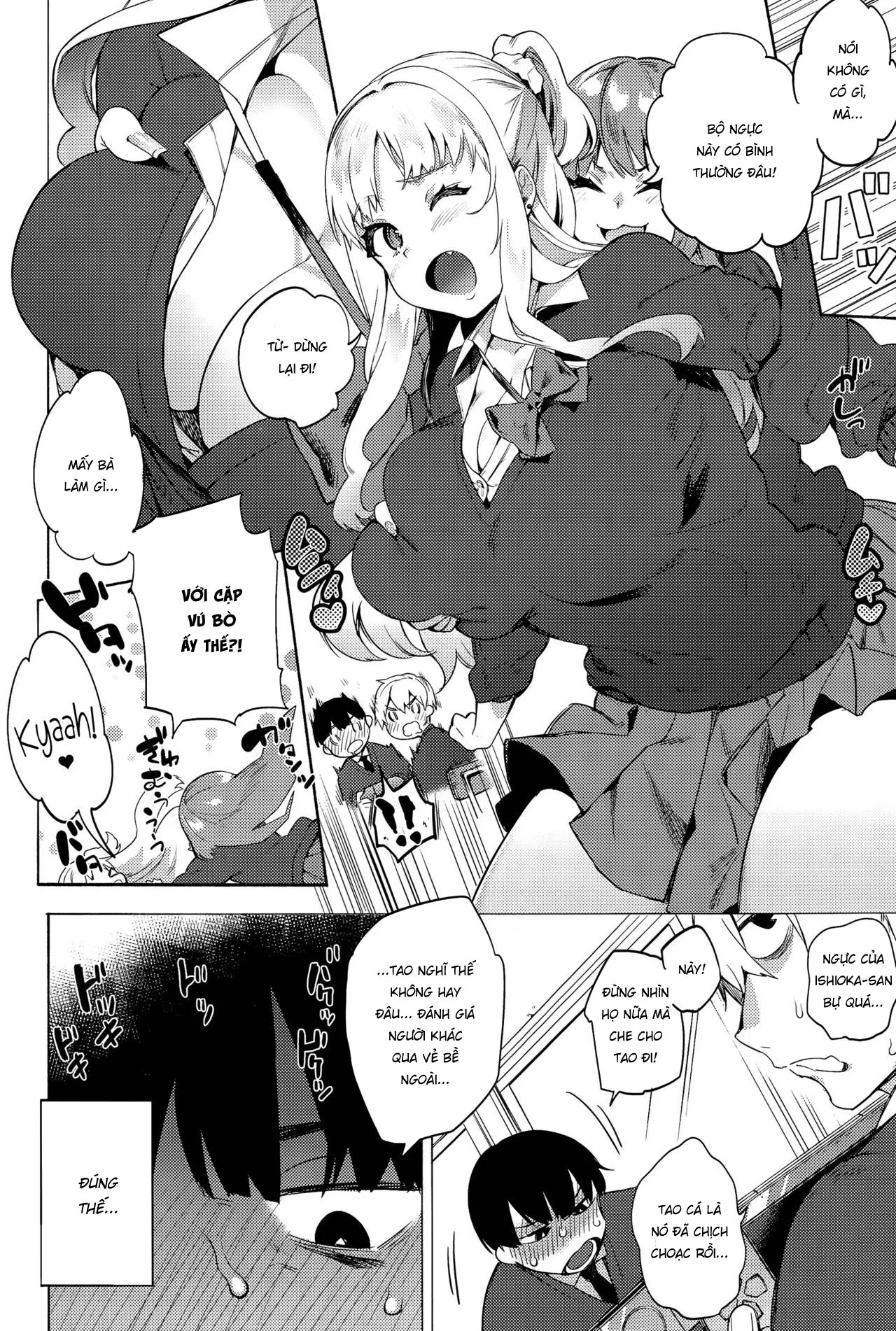 HentaiVN.net - Ảnh 4 - Chịch choạc cho bằng bạn bằng bè! [見た目とちがうの! ; Mitame to Chigau no!] - Chap 1