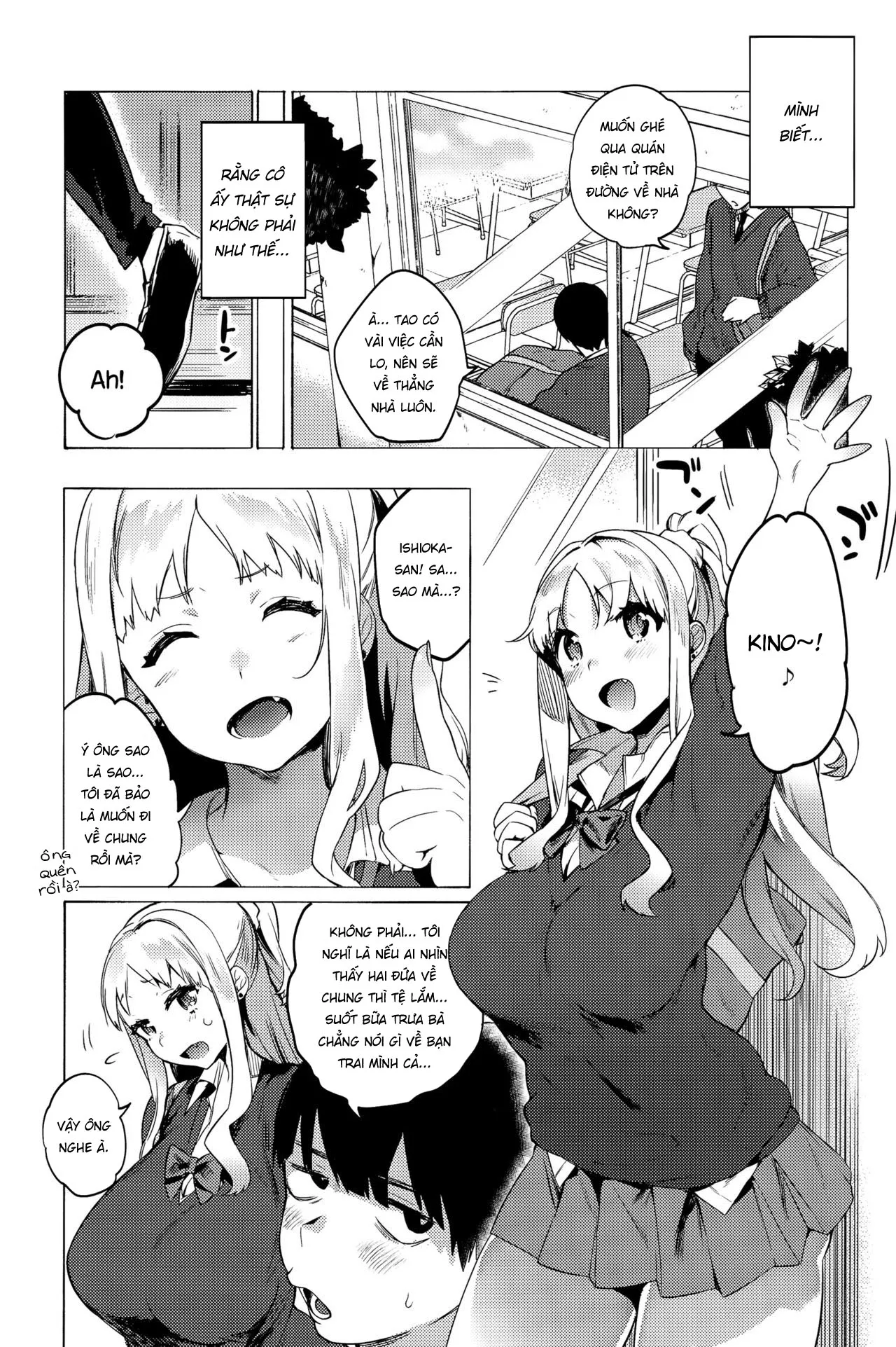 HentaiVN.net - Ảnh 5 - Chịch choạc cho bằng bạn bằng bè! [見た目とちがうの! ; Mitame to Chigau no!] - Chap 1
