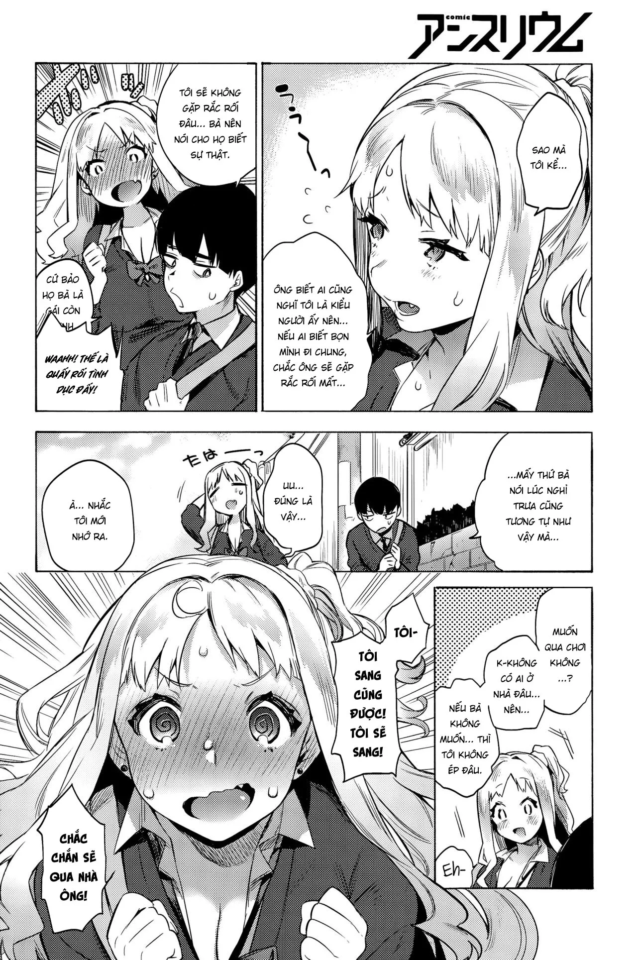 HentaiVN.net - Ảnh 6 - Chịch choạc cho bằng bạn bằng bè! [見た目とちがうの! ; Mitame to Chigau no!] - Chap 1