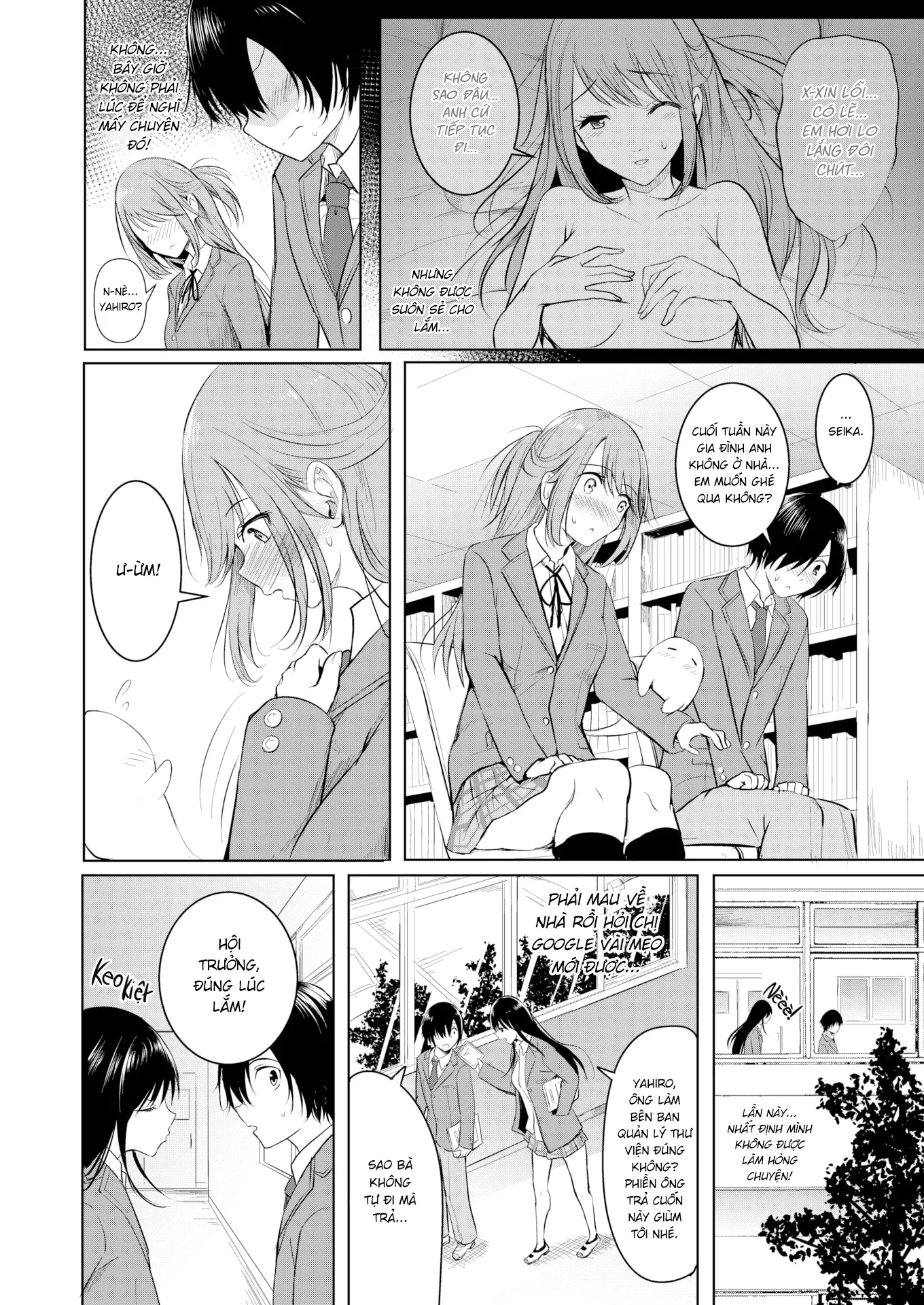 HentaiVN.net - Ảnh 4 - Vong Linh & Tình Yêu [Spring Spirit's Plea] - Chap 1