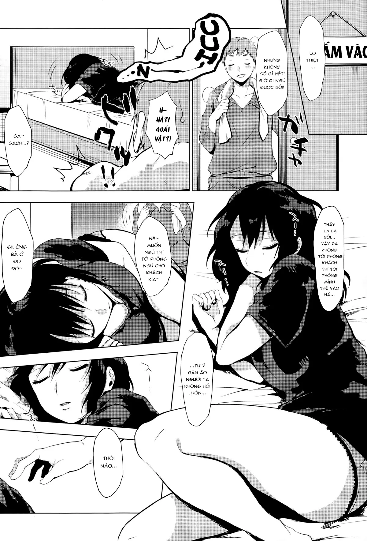 HentaiVN.net - Ảnh 4 - Gaman Shimasen Dekimasen [Không Nhịn Không Được] - Chap 1