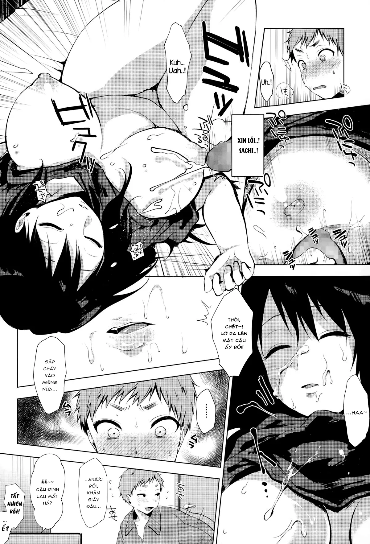 HentaiVN.net - Ảnh 8 - Gaman Shimasen Dekimasen [Không Nhịn Không Được] - Chap 1