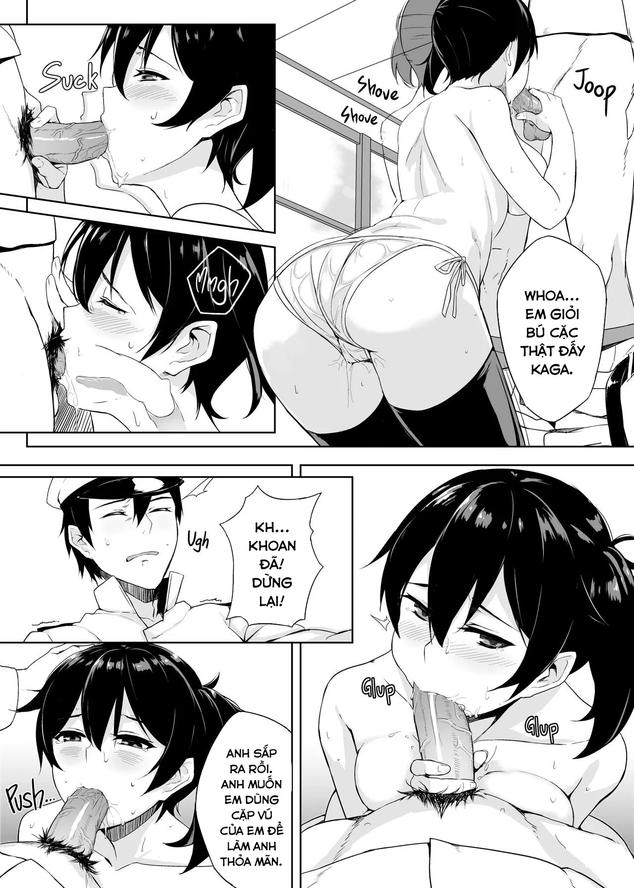 HentaiVN.net - Ảnh 11 - Worries of the Secretary Ship Kaga - Chap 1