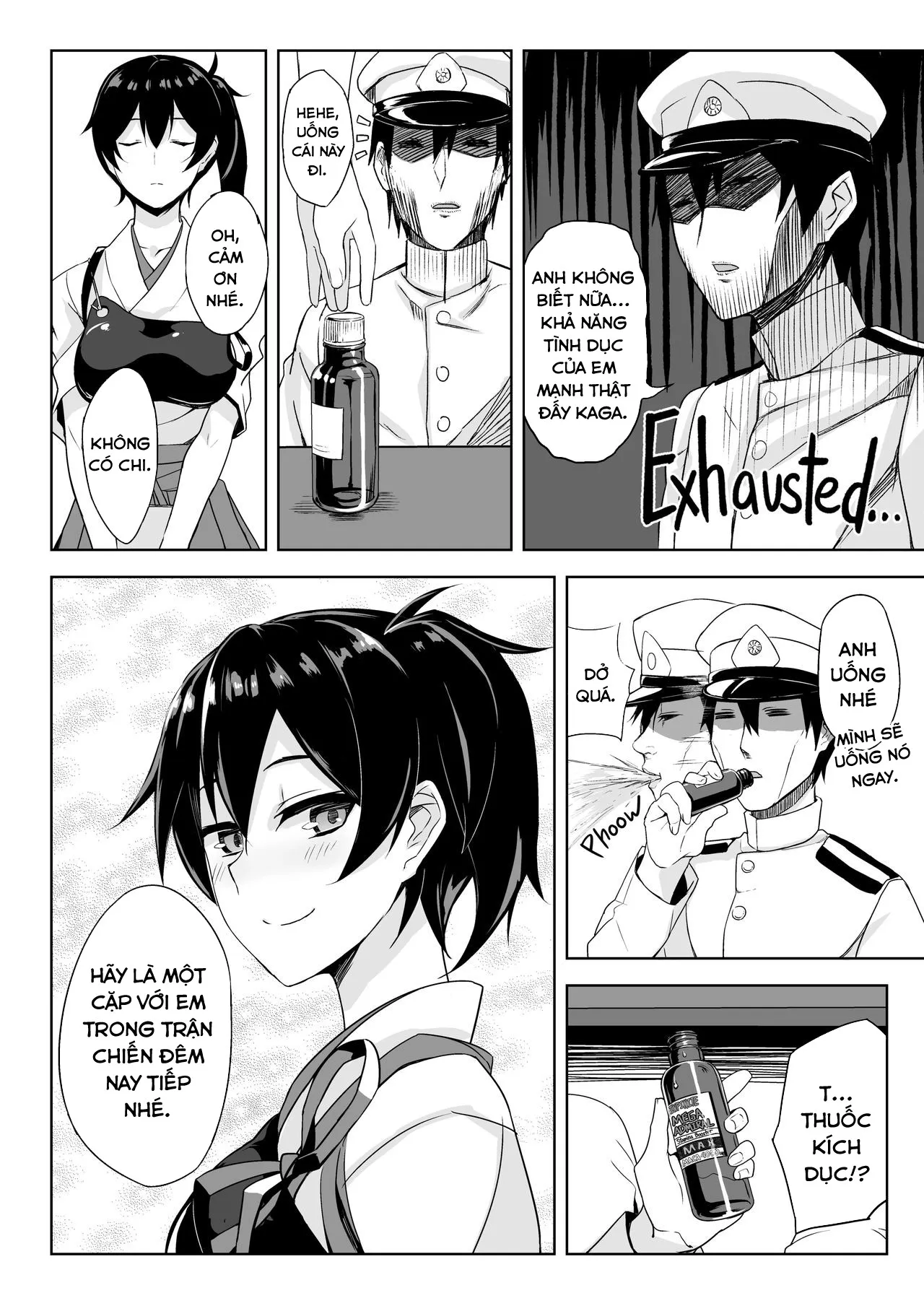 HentaiVN.net - Ảnh 22 - Worries of the Secretary Ship Kaga - Chap 1