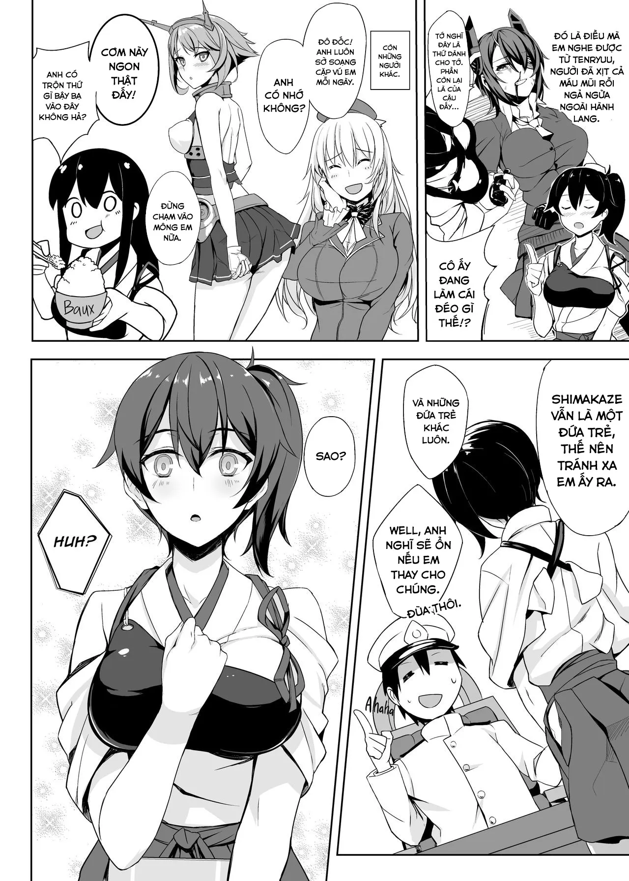 HentaiVN.net - Ảnh 8 - Worries of the Secretary Ship Kaga - Chap 1