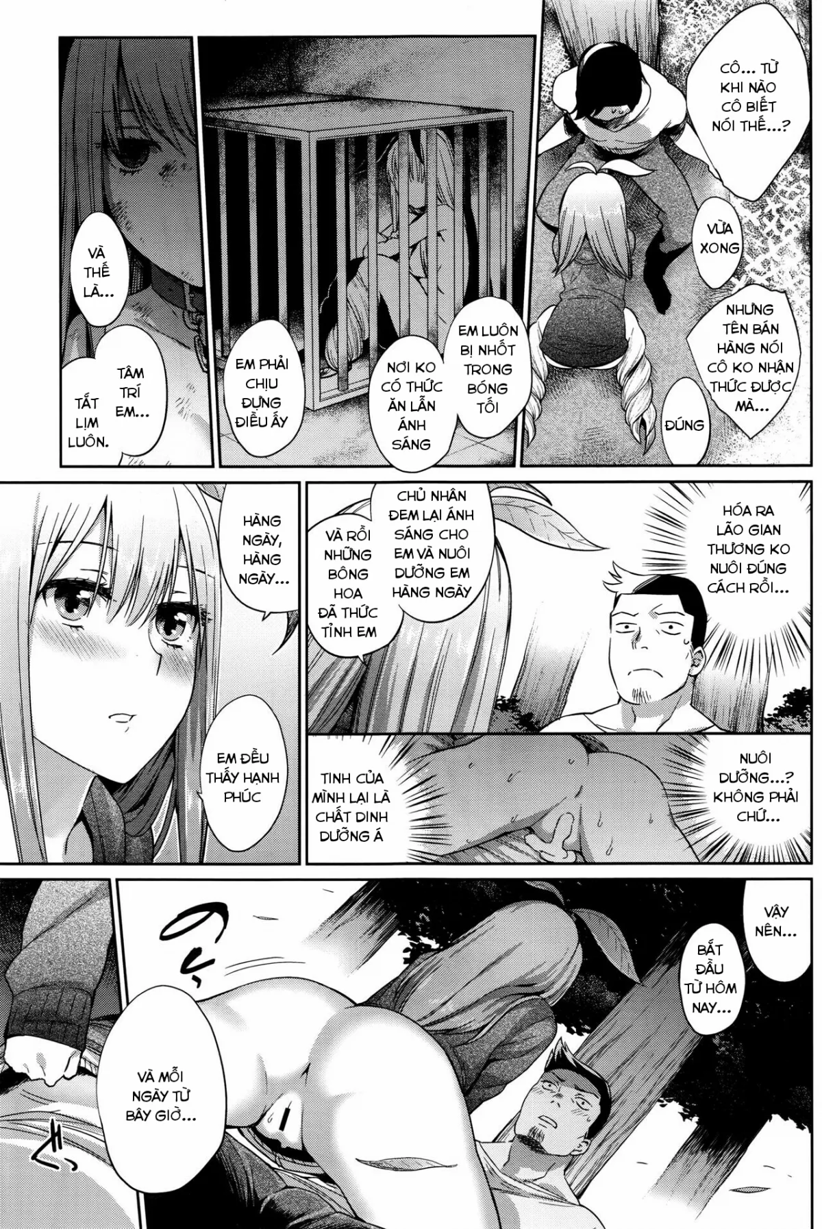 HentaiVN.net - Ảnh 11 - Shokubutsu no Sodate Kata - Chap 1