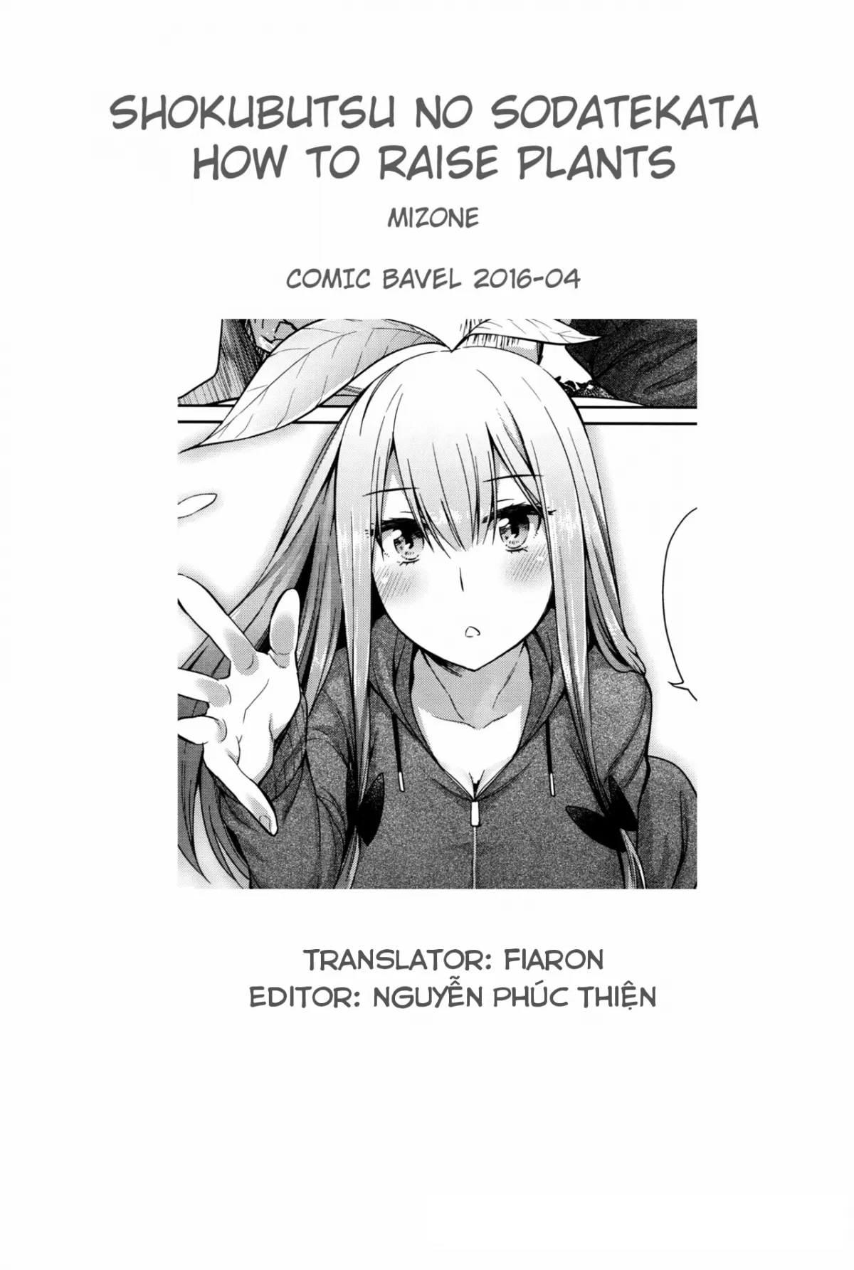 HentaiVN.net - Ảnh 23 - Shokubutsu no Sodate Kata - Chap 1